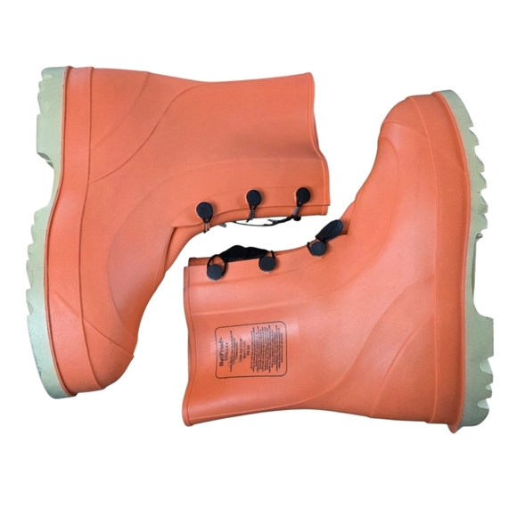Tingley HazProof Chemical Resistant Safety Boots Orange Men\'s Size 10 Steel Toe main image 5